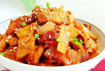 韓式泡菜炒五花肉