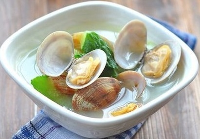 蛤蜊黃瓜湯
