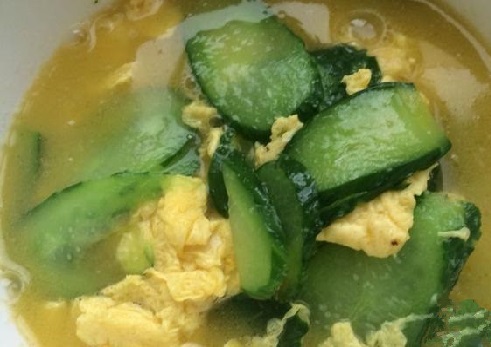 黃瓜雞蛋湯